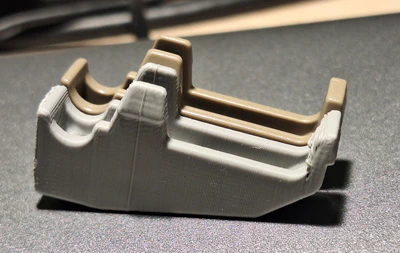 Gekopieerd speelgoedonderdeel